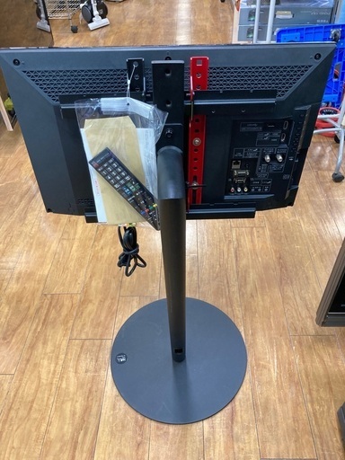 D1*85【ご来店いただける方限定】スタンド台付き24型デジタル液晶テレビ（SHARP） D1*85【ご来店いただける方限定】スタンド台付き24型デジタル液晶