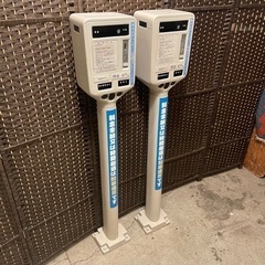 ⭕️運搬無料サービスあり⭕️ 【超希少！】　パーキングメーター　駐車　駐車場　パーキング　白枠　撮影　美術　道具　大道具　検　置物　撮影道具　四谷　コレクター　アイテム