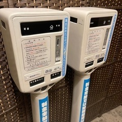 ⭕️運搬無料サービスあり⭕️ 【超希少！】　パーキングメーター　駐車　駐車場　パーキング　白枠　撮影　美術　道具　大道具　検　置物　撮影道具　四谷　コレクター　アイテム