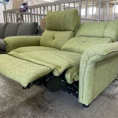 【愛品館 江戸川店】ニトリ ２P電動ソファ ID：156-018514-007