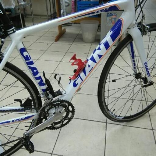 GIANT ジャイアント TCR ロードバイク Mサイズ 10段変速×2 メーター