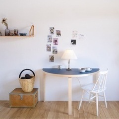 Artek 半円テーブルl 限定カラー(スモーキーブルー)