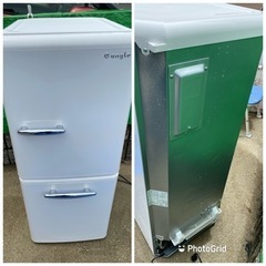 お薦め品‼️eangleレトロデザイン高年式冷蔵庫149L 2019年