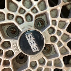 タイヤとホイールセット: Bridgestone タイヤ　185/60R14 2004年式　+ BBSホイール　4穴　14X5JET46