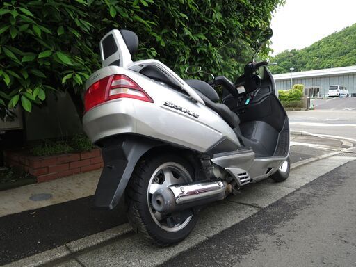 スズキ　スカイウェイブ(CJ42A)タイプS　中古実動車　タイヤ前後バリ山　バッテリーフル充電済み　オイル交換済み　ナンバー登録書類有 スズキ スカイウェイブ(CJ42A) 中古実動車 タイヤ後輪バリ山