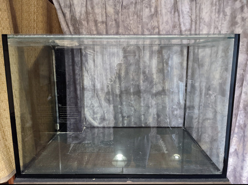 中古　オーバーフローガラス水槽