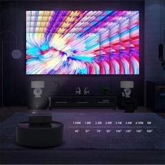 新品 YABER プロジェクター 4800lm 1920×1080リアル解像度 