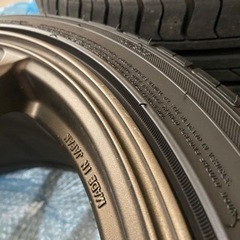 ワーク　エモーション極　18インチ　8.5J +38 5穴