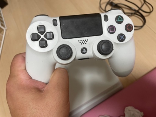 お話中】PS4ホワイト1TB【箱無し、本体、コントローラー、ACケーブル