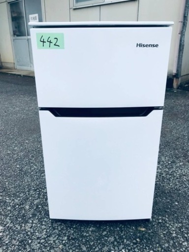 442番 Hisense✨2ドア冷凍冷蔵庫✨HR-B95A‼️