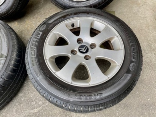 シトロエン/プジョー 185/65/15 ミシュラン Energy Saver 2017製 6J×15