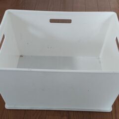 【差し上げます】プラスチックボックス（無印良品）