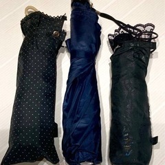 【お渡し済】傘（簡易・携帯）３本