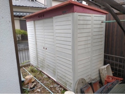取引中値下げヨド物置