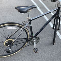 クロスバイク GIANT Escape R3 グレー ハンドル交換 ジャイアント