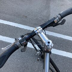クロスバイク GIANT Escape R3 グレー ハンドル交換 ジャイアント