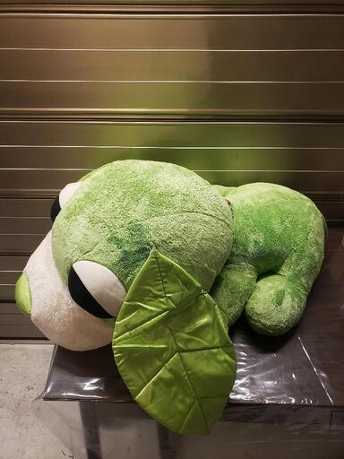 ビッグサイズ お茶犬 ぬいぐるみ グリーン Rioja 高島平のおもちゃ ぬいぐるみ の中古あげます 譲ります ジモティーで不用品の処分