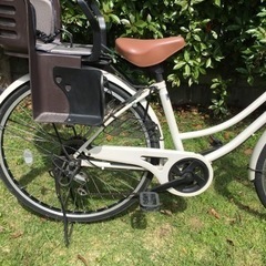 子供自転車　26インチ　変速付き　オートLEDライト付き