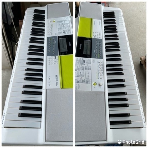 カシオ 光ナビゲーションキーボード LK-511 2018年製 アウ