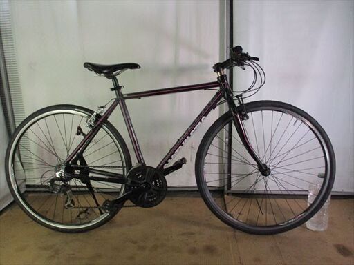 B942★19800円★整備済み スポーツ中古自転車 ブラック　21段変速　サイズ50ｃｍ【クロスバイク】
