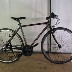 B942★19800円★整備済み スポーツ中古自転車 ブラック　21段変速　サイズ50ｃｍ【クロスバイク】 B942☆19800円☆整備済み スポーツ中古自転車 ブラック 21段変速