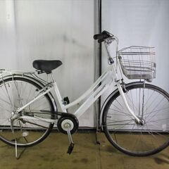 B69　限定特価　整備済み★ブリヂストン　アルベルト　ホワイト★ 中古自転車 【26インチ 】