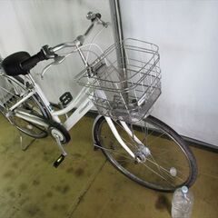 B69　限定特価　整備済み★ブリヂストン　アルベルト　ホワイト★ 中古自転車 【26インチ 】 B69 限定特価 整備済み☆ブリヂストン アルベルト ホワイト☆ 中古