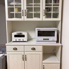 １年使用 綺麗 食器棚 洋風 ニトリ ミランダ 1年使用 綺麗 食器棚 洋風 ニトリ ミランダ