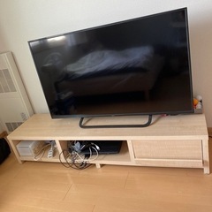 TVボード＋49インチテレビ