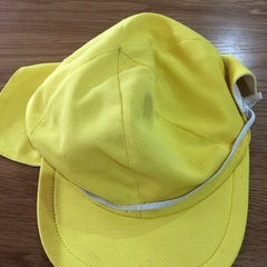 幼稚園帽子　黄色