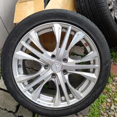 17インチ アルミ ステップワゴン、セレナ、アイシス、ヴォクシー、ノア 等に