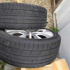 17インチ アルミ ステップワゴン、セレナ、アイシス、ヴォクシー、ノア 等に