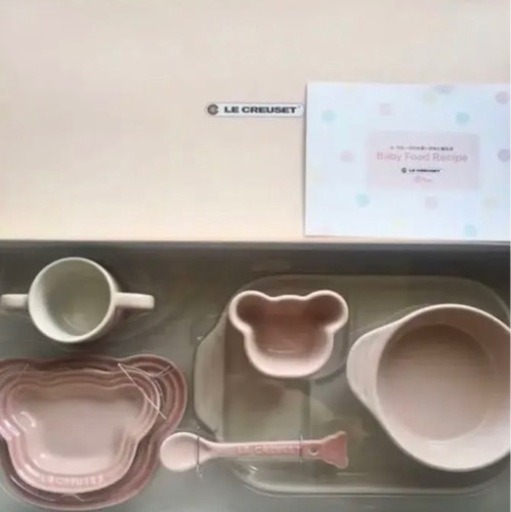 ル・クルーゼ　ベビー食器　7点　セット