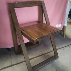 木製  折り椅子