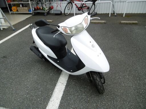 千葉県富里市リサイクルショップセコンドハンド 原付 バイク AF62 Dio ディオ 50CC 4サイクル ホンダ HONDA 中古 白 税込￥66,000-