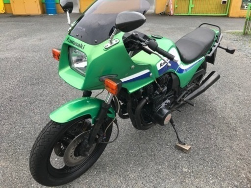 昭和５８年　GPｚ1100　最後の空冷Ｚ　希少色ＬＧ　旧車　絶版車