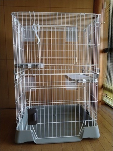 2022年3月購入　ほぼ未使用　猫用ケージ　キティケージ1000  美品