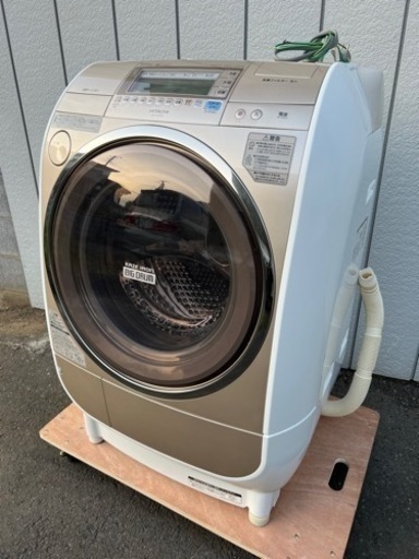 日立 ドラム式洗濯乾燥機 10kg/6kg BD-V3200R■HITACHI ななめドラム式洗濯機 ビッグドラム