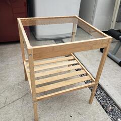 IKEA ネスナ コーヒーテーブル  コーナーテーブル 木製 天...