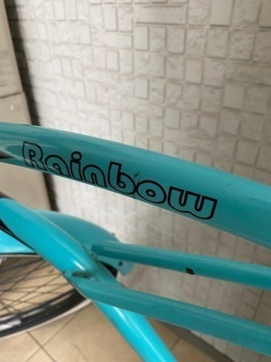 レインボーのビーチクルーザー 中古自転車 438
