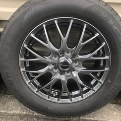 スタッドレスタイヤ　ホィール　4本　取りに来られる方限定