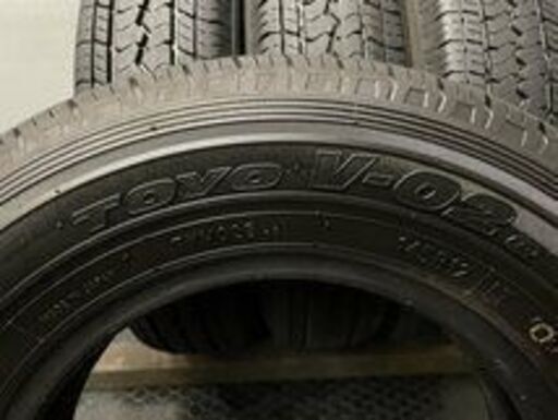 TOYO V-02e 145R12LT 6PR 12インチ 夏タイヤ 4本 2021年製 バリ溝