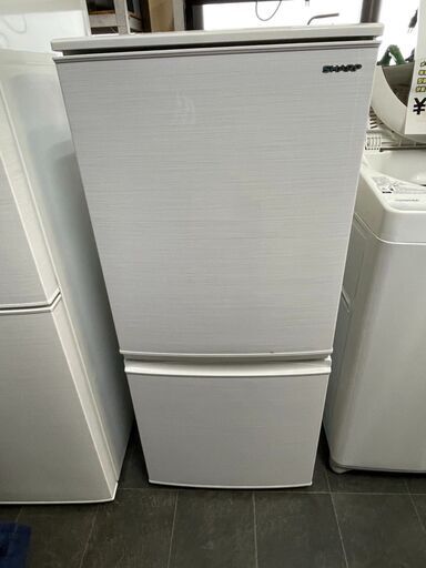 SHARP 冷蔵庫 SJ-D14F-W 2020年 どっちもドア M0424