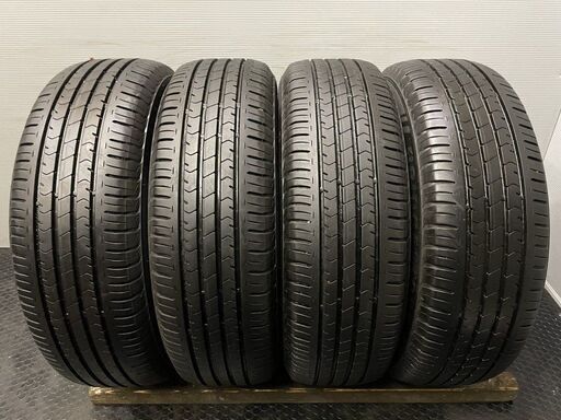 BS ECOPIA NH100 195/65R15 15インチ 夏タイヤ 4本 2018年製 バリ溝 プリウス インプレッサG4 アリオン プレミオ等　(VTM561)クレジットカード QRコード決済可能