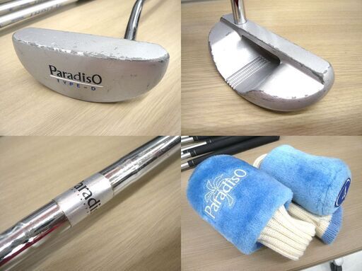 レディース ゴルフセット 7本セット Paradiso パラディソ Dr 4W I5 I7