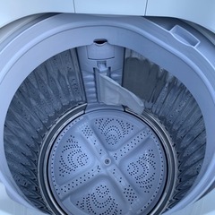 【引き取り限定】SHARPシャープ 全自動電気洗濯機 ES-KS70V-W 2020年製