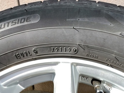 weds ウェッズ 中古タイヤ&ホイール15インチ 4本15×6J ステップワゴン
