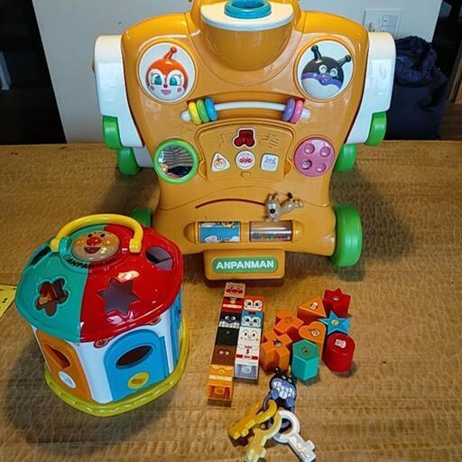 アンパンマンおもちゃセット 手押し車 はなちゃん 寺下の家具の中古あげます 譲ります ジモティーで不用品の処分