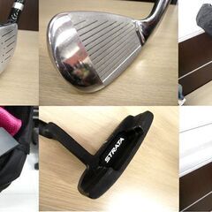 レディース ゴルフセット ストラータ STRATA 7本セット キャディバッグ付 中古 苫小牧西店