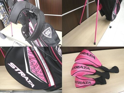レディース ゴルフセット ストラータ STRATA ベスト 7本セット  